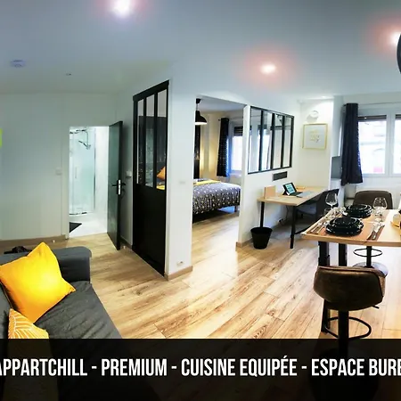 Chill & Work - 50m Gare De Apartment