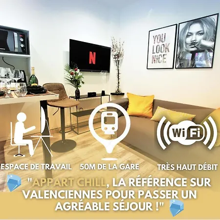 Chill & Work - 50m Gare De Apartment